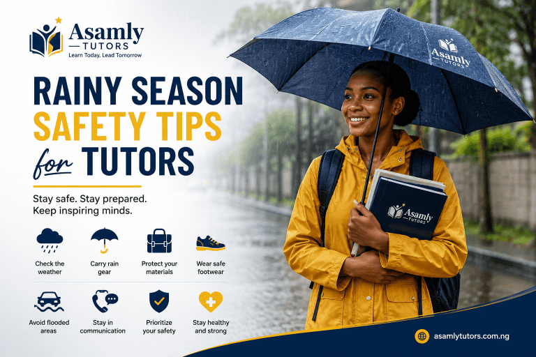 Rainy Season Safety Tips for Tutors